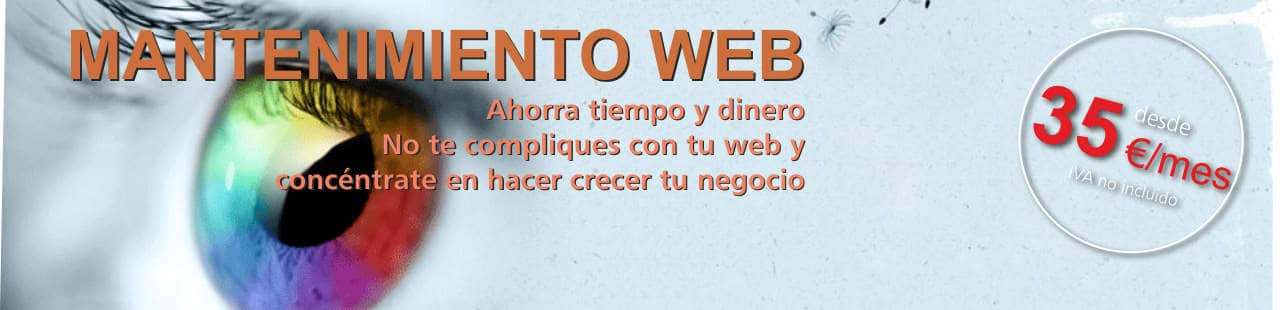 mantenimiento web