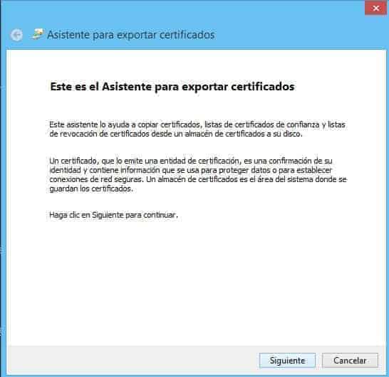 Exportar Certificado Digital con Clave Privada 2