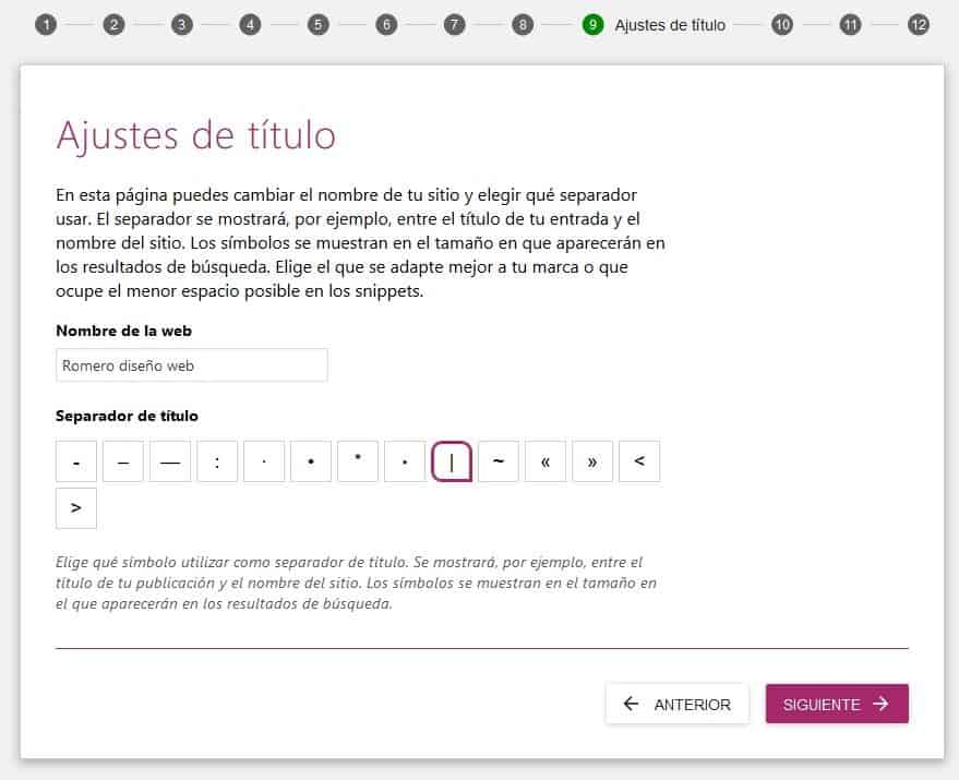 yoast seo ajustes de titulo